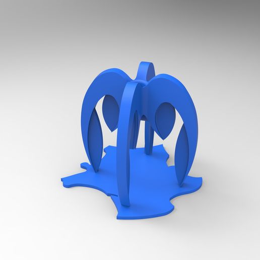 rendu bleu porte crayon sur la france.jpg Pencil holder composed of 4 STRATOMAKER logos implanted in France