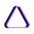 02. Geometry V1 - Triangle V2.stl 02. Dreieck Ausstechform - Einfache Geometrie für benutzerdefinierte Ausstechform - 3D-Druckdatei für benutzerdefinierte geometrische Ausstechform