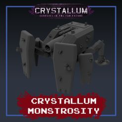 a | El a a STL file Crystallum Horde Monstrosity・3D printable model to download