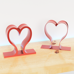 1f7c88c8-f354-4ca3-871b-397251975bd5.png STL file Heart Headphone Stand・3D printing design to download
