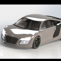 1.JPG Audi R8 model for print
