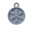 Singel-medic.png Arknights Keychain Single Medic Icon - 3D-Druckbare STL-Datei