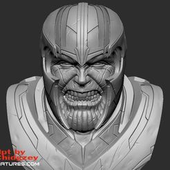 thanos_screencaps02cults.jpg Бесплатный STL файл Thanos Bust-from Avengers Endgame・Дизайн 3D принтера для загрузки