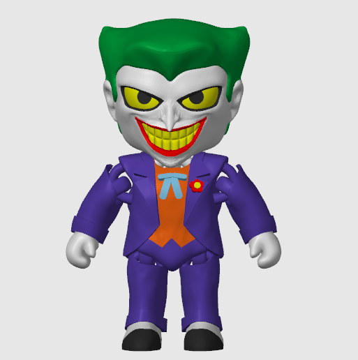 オ*ラ様 【美品】JOKER D 品名不明 🃏 The Joker Mini Flexi・ 3MF File for 3D printing・Cults