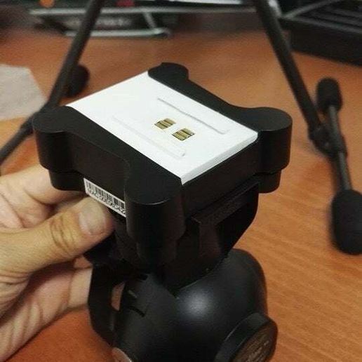 Yuneec CGO3+ mount - 3D model önizlemesi