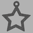 34.png Hollow christmas star X76