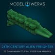 Freighter-Graphic-2.jpg 1/1000 Scale 24th Century Alien Freighter