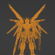 wireframe.png Gundam (Freedom) 3D