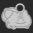 chibi-bulba-cults-2.jpg Pokemon Chibi Bulbasaur Keychain (EASY PRINT NO SUPPORT)