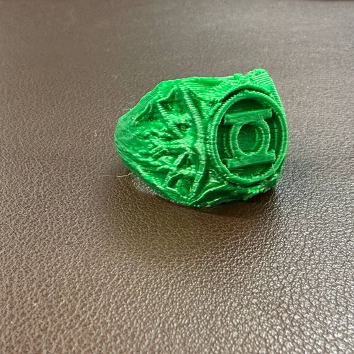 Green Lantern Ring Ancient Circular