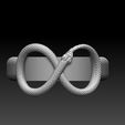 54654.jpg STL file ring snake・3D printable model to download