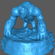 full_chitubox.png 3D MODEL STL FILE Druid Bear World Of Warcraft (3d Print With Supports)