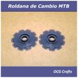 Roldana de Cambio MTB OCG Crafts MTB Derailleur Washer