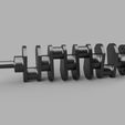 Vilebrequin.jpg Crankshaft and piston assembly
