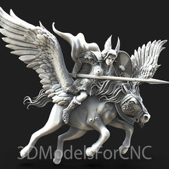 1.png Fichier 3D Modèle 3D Fichier STL pour CNC Router Laser & 3D Printer Valkyrie・Design à télécharger et à imprimer en 3D