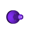 Prisms_Point_UpperPart.stl Universal Fidget Spinner to Spinning Top Converter