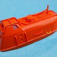 Rettungsboot2.jpg Lifeboat free fall rescue boat 1:75 ship model