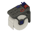 6.png Toiletpeper Holder with Tic Tac Toe