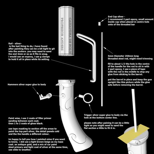 🔫 The List Percy Pepperbox Critical Role・ 3D File for 3D printing・Cults