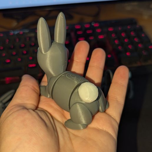 🐇 Bunny Rabbit Articulated *free commercial use*・ STL File for 3D ...