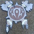 IMG_20230614_125924.jpg World of warcraft horde emblem, laser cut vector file - WOW