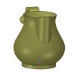 Vpot07-04.jpg cup jug vessel vpot17 for 3d-print or cnc