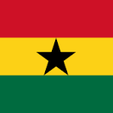 Ghana.png Flags of Ghana, Guinea-Bissau, Madagascar, Malawi, and Marshall Islands