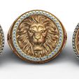 01.209.jpg Lion Claw Textured Diamond Ring