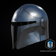 45.png Medieval Mando Helmet - 3D Print Files