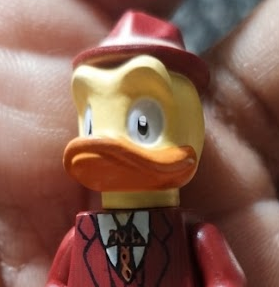 Lego Minifig Howard the Duck Head