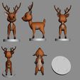 2.jpg Cute 3D Reindeer