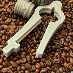 1.jpg STL-Datei Coffee Stay Fresh Bag Clip kostenlos・3D-Drucker-Modell zum herunterladen, jps4you