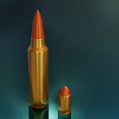 balas.png 3D file 9mm and 7.66 bullets・3D printable model to download