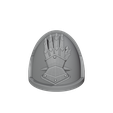 Iron-Hands-Sculpted-3.png Shoulder Pad for Phobos Armour (Iron Hands Sculpted Symbol)