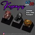 Halloween-Keycaps-Cults-11.jpg KEYCAPS - ZOMBIE - GREY CHILD - PUMPKIN