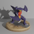 Garchomp2.png Garchomp pokemon 3D print model