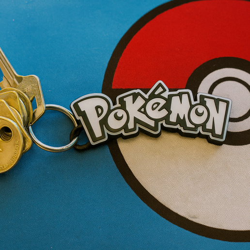 keychain Pokémon 3D model