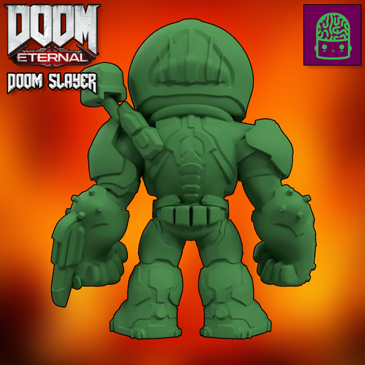 24.png STL-Datei Doom Eternal Doom Slayer Collectible Figurine High Res Custom Model・3D-druckbare Vorlage zum herunterladen, ThatJoshGuy