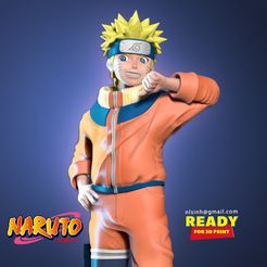 Naruto_thumb.jpg 3D file Naruto Fan art・Design to download and 3D print
