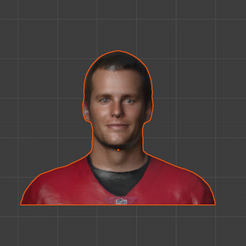 BRADY-1.png Файл STL ТОМ БРЕЙДИ БУСТ・Шаблон для 3D-печати для загрузки