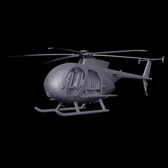 45555.jpg Helicopters - Helicopter MD MH-6 MD 500 - 600 STL