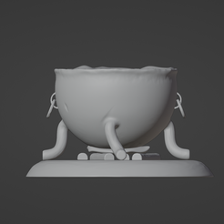 halloween_cauldron1.png STL file Halloween Cauldron・3D printer model to download