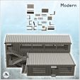 4.jpg Large modern warehouse with exterior stairs and multiple access doors (20) - Cold Era Modern Warfare Conflict World War 3