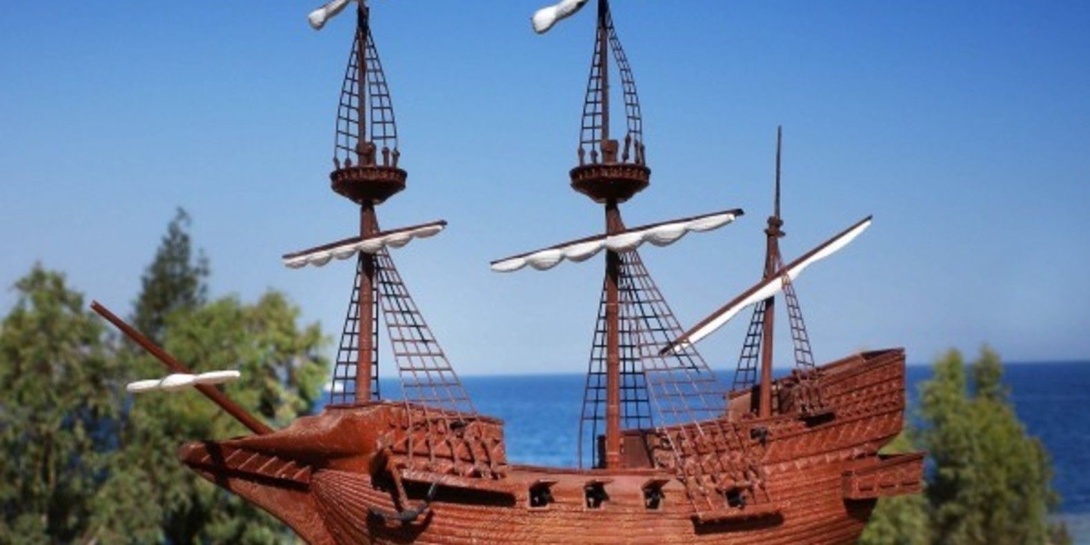 galion Sir Francis Drake mao casella maurizio fichier STL imprimé en 3D 3D printed bâteau ship cults 1