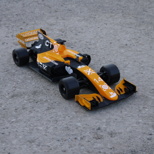 OpenRC F1 Dual Color McLaren Edition 3D model