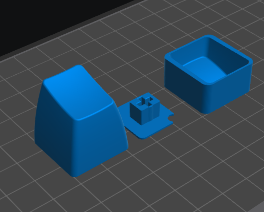 Moldless Custom Keycap Maker 3D model
