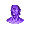 _Head.stl Native American Warrior Bust
