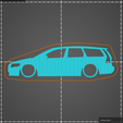 volvo-v50-station-wagon-2nd-gens.png Volvo V50 Facelift station wagon key silhouette