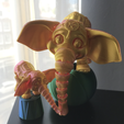Print-in-Place Circus Elephant with 3MF and XL Versions Included!