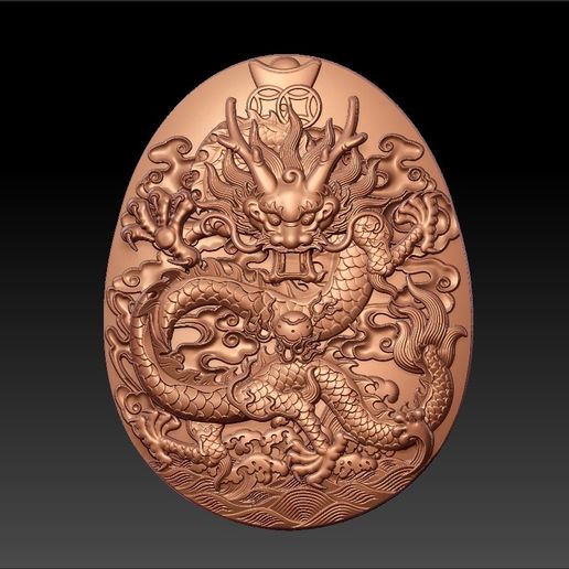 dragon pendant 3D model
